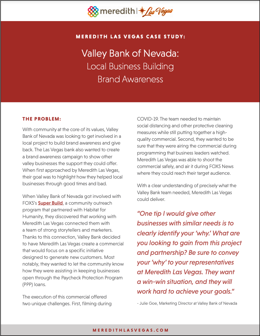 Valley Bank of Nevada